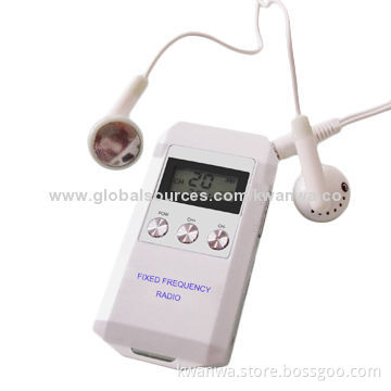2014 Fixed Frequency Radio for Sport, Comes with WristbandNew
